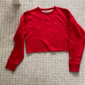 Cropped Champion sweatshirt